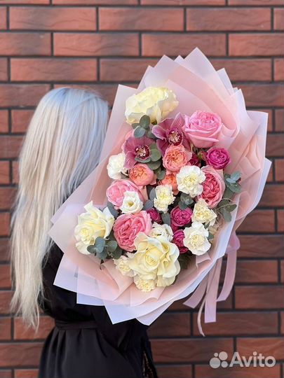 101 51 Роза Букеты Цветы