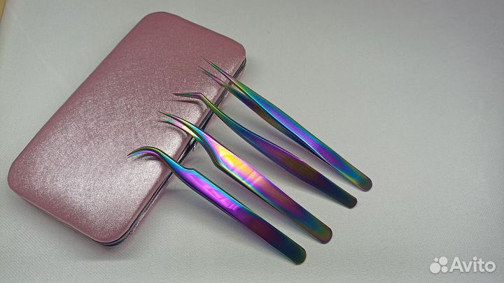 Пинцеты для наращивания ресниц