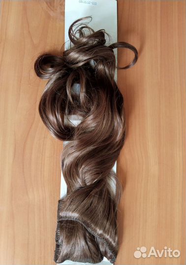 Накладные волосы на заколках термо