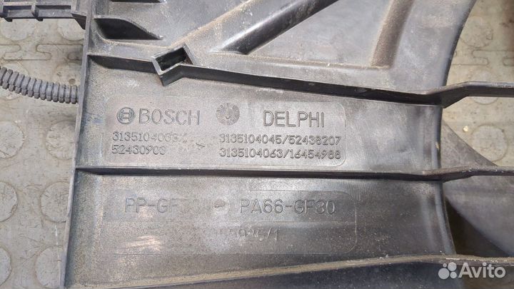 Вентилятор радиатора Opel Astra J, 2013