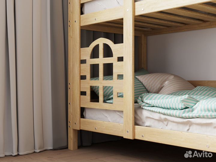 Двухъярусная кровать детская