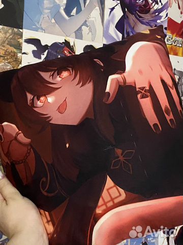 Подушка genshin impact