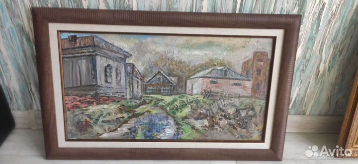 Картина маслом на холсте 30/56