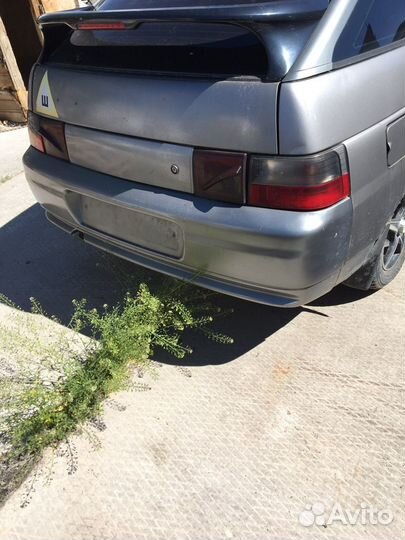 Задний бампер ваз 2112