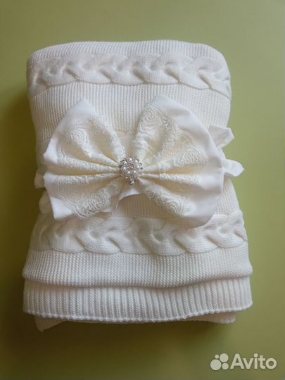 Вязанный комплект на выписку осень-весна