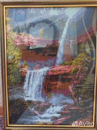 Подарок картина стразами Алмазная мозаика