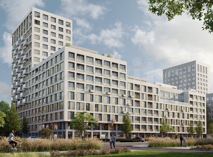 2-к. квартира, 67,1 м², 8/17 эт.