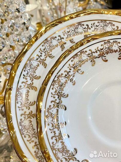 Антиквариат Чайное трио Walbrzich - Валбжих Польша