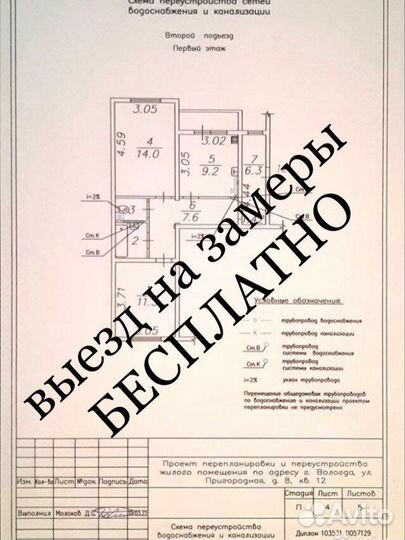 Согласование узаконение перепланировки