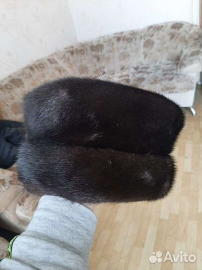 Шляпа меховая из норки