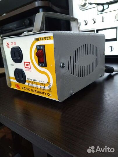 Понижающий трансформатор для японской аппаратуры