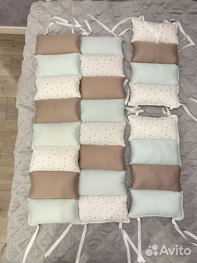 Бортики в детскую кроватку бу