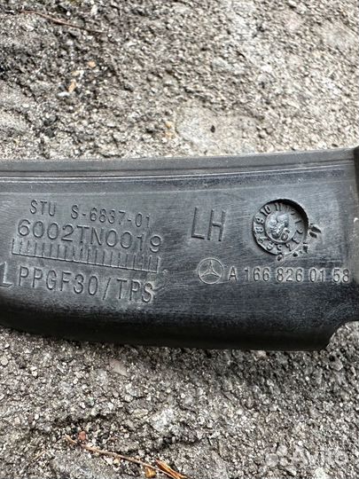 Рамка фары Mercedes Gle левая