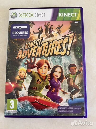 Диски на xbox 360 kinect