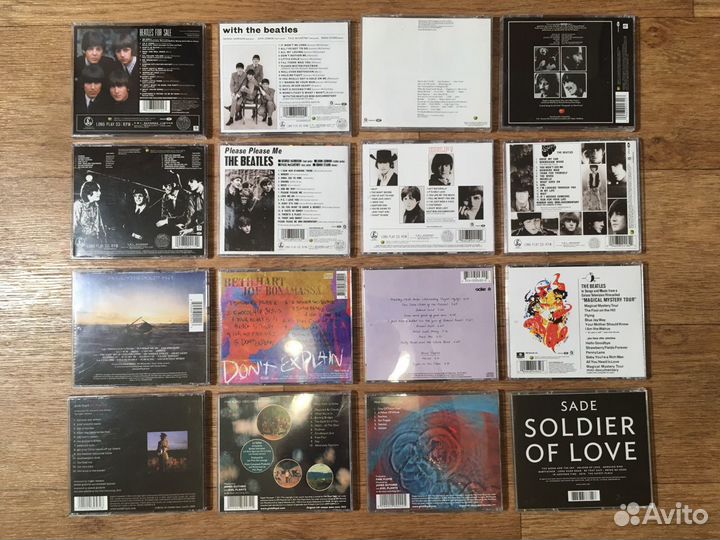 Cd диски Beatles, Pink Floyd, Sade