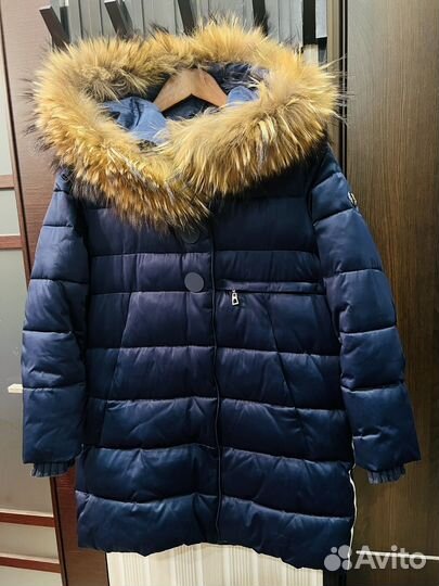 Пуховик для девочки на 11-13 лет
