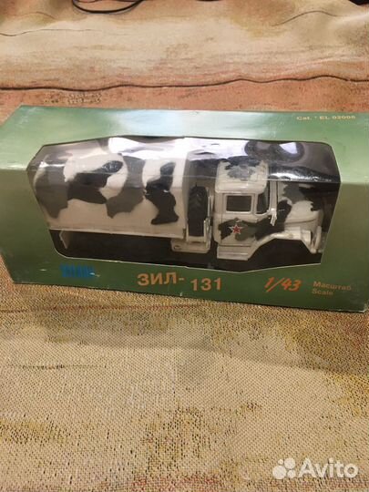 Модель ЗИЛ 131 камуфляж элекон 1:43