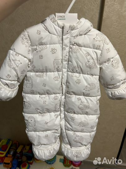 Детский костюм 68-го размера с утеплителем флис