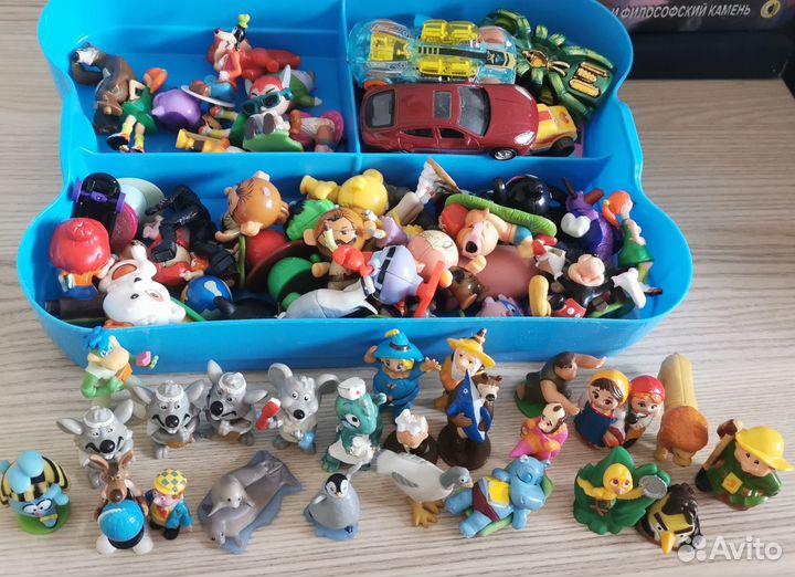 Игрушки из киндер сюрприза, машинки