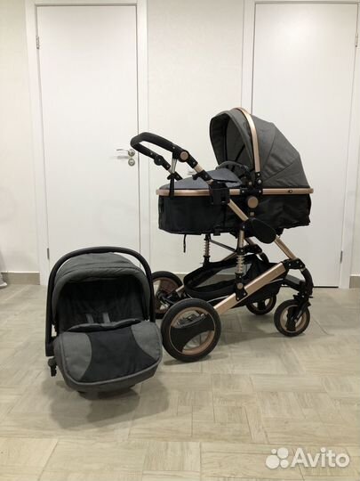 Коляска 3 в 1, 2в1