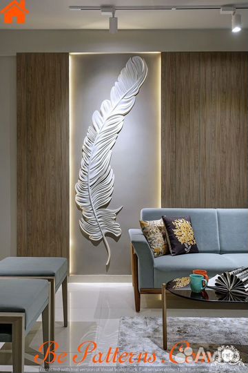 Барельеф оформление стен роспись