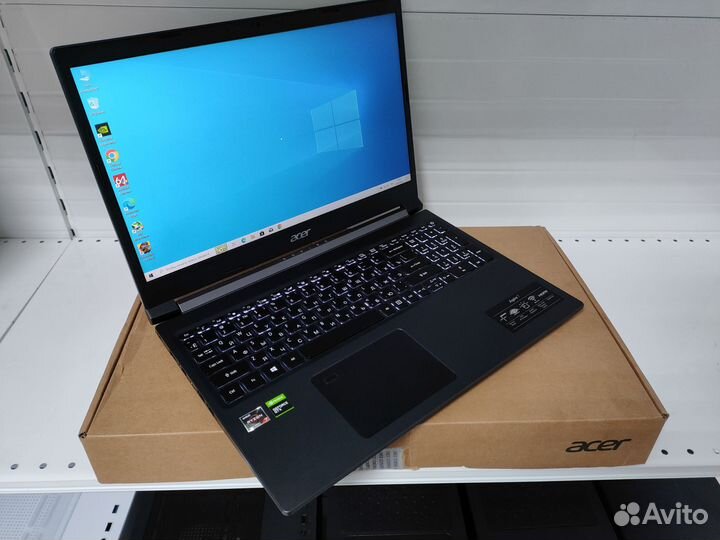Игровой Ноутбук Acer 15.6 Ryzen 7 5700U и GTX 1650