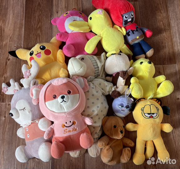 Мягкие игрушки пакетом