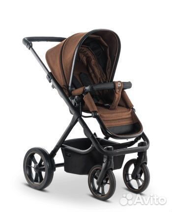 Коляска moon scala 2 в 1 цвет chocolate