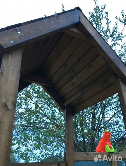 Детский игровой комплекс с горкой