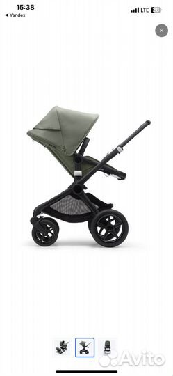Коляска Bugaboo Fox 3 Green