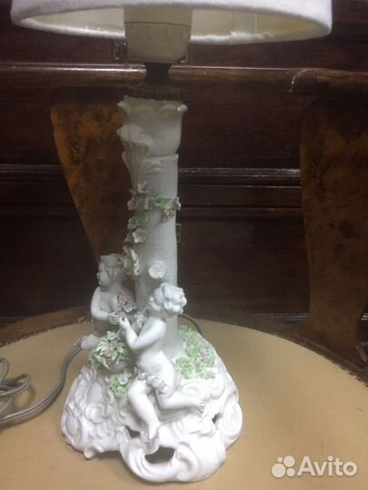 Лампа настольная ангелы