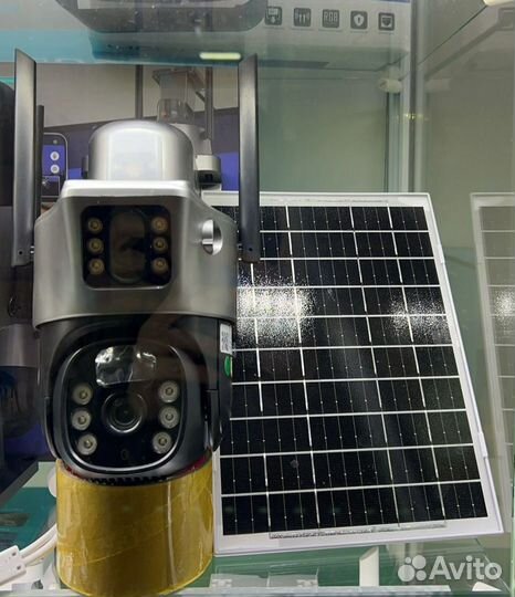 Камера 4g с sim картой на солнечной батарее
