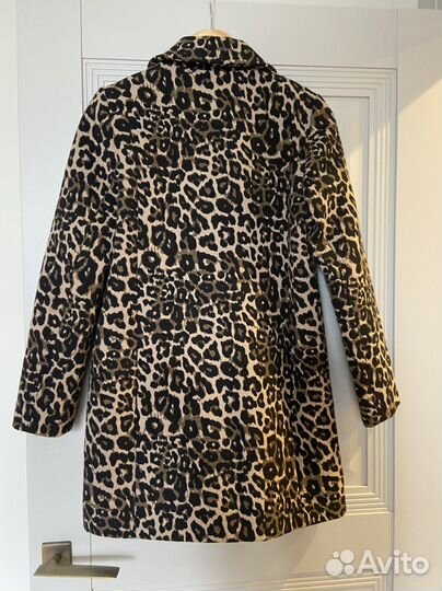 Леопардовое пальто