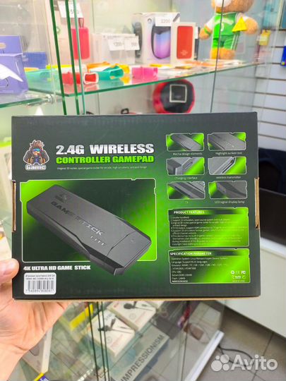 Игровая приставка Game Stick 64gb