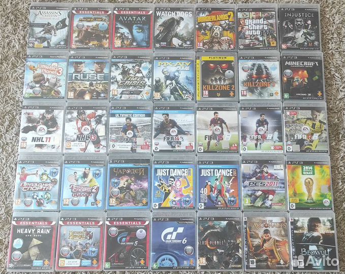 Лицензионные диски для Playstation 3