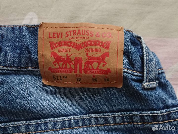 Джинсы levis 501