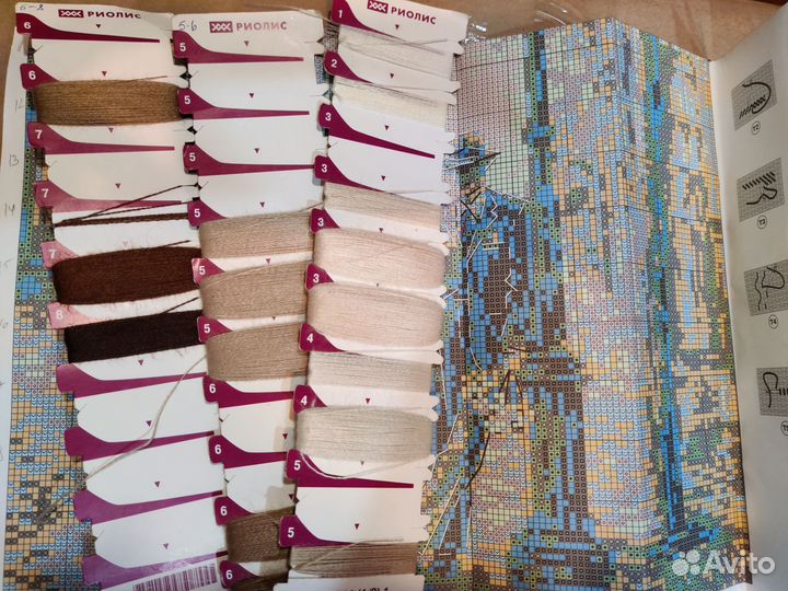 Набор для вышивания крестом Риолис