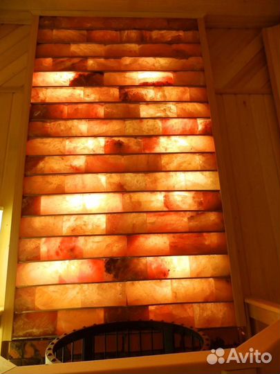 Соленая плитка из гималайской соли