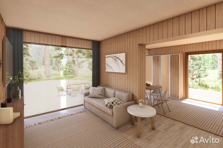 Модульный дом под ключ доставка по России