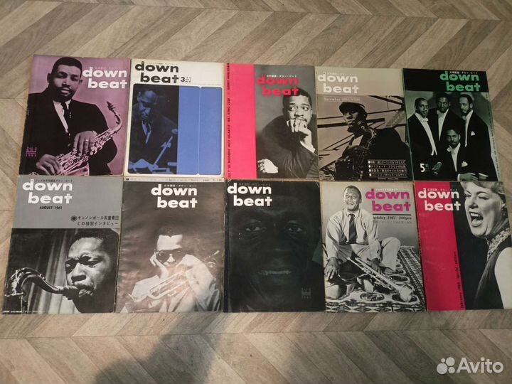 Журналы down beat 1960-62 Японии