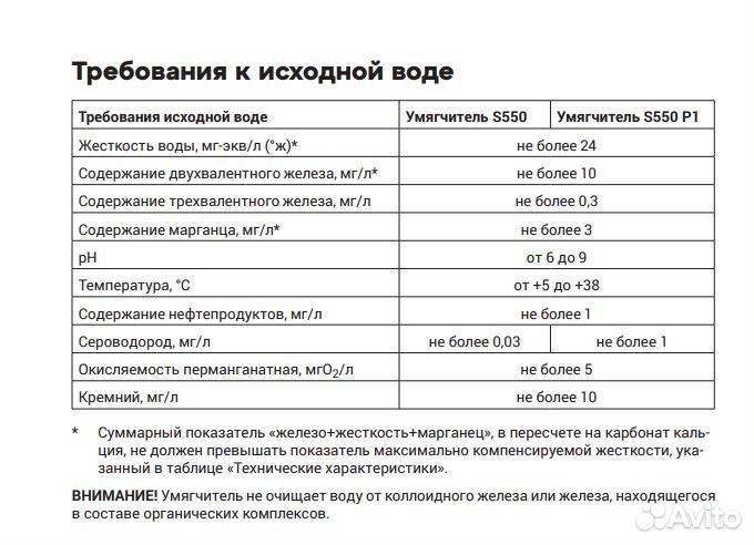 Обезжелезиватель для воды Аквафор WS 500P (ар.81)