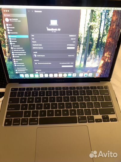 Apple macbook air 13 2020 m1 8gb 256