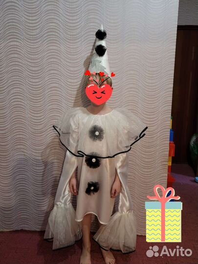 Костюм пьеро