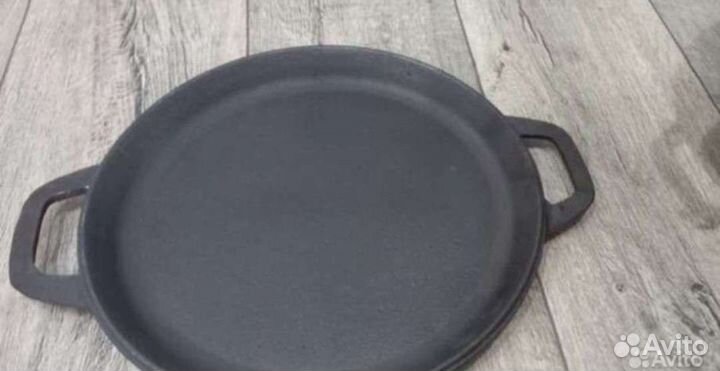 Кастрюля чугунная 6 лит