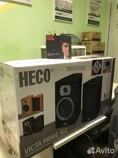Полочная акустика Heco Victa Prime 302 Black