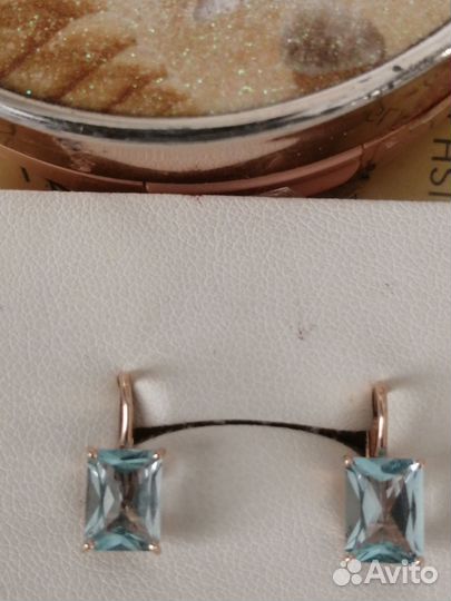 Золотые серьги