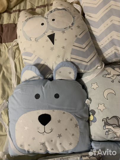 Бортики комплект в кроватку