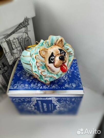 Новое ёлочное украшение Лефортовский фарфор