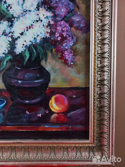 Картина маслом на холсте. Натюрморт