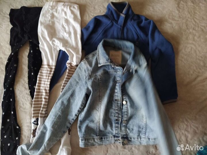 Вещи пакетом на девочку рост 128, 152см